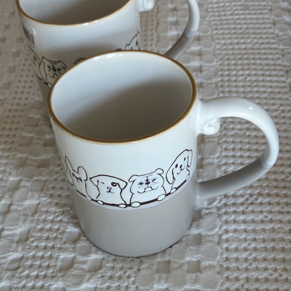 Spectrum Designz I Ruff You Dog Embossed Mugs Set - Picture 9 of 10